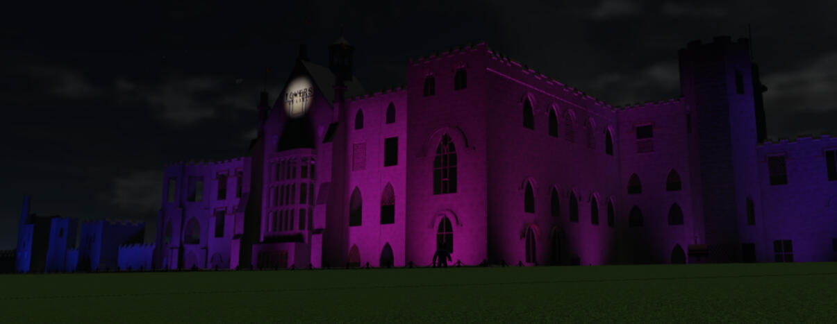 Towers At Night