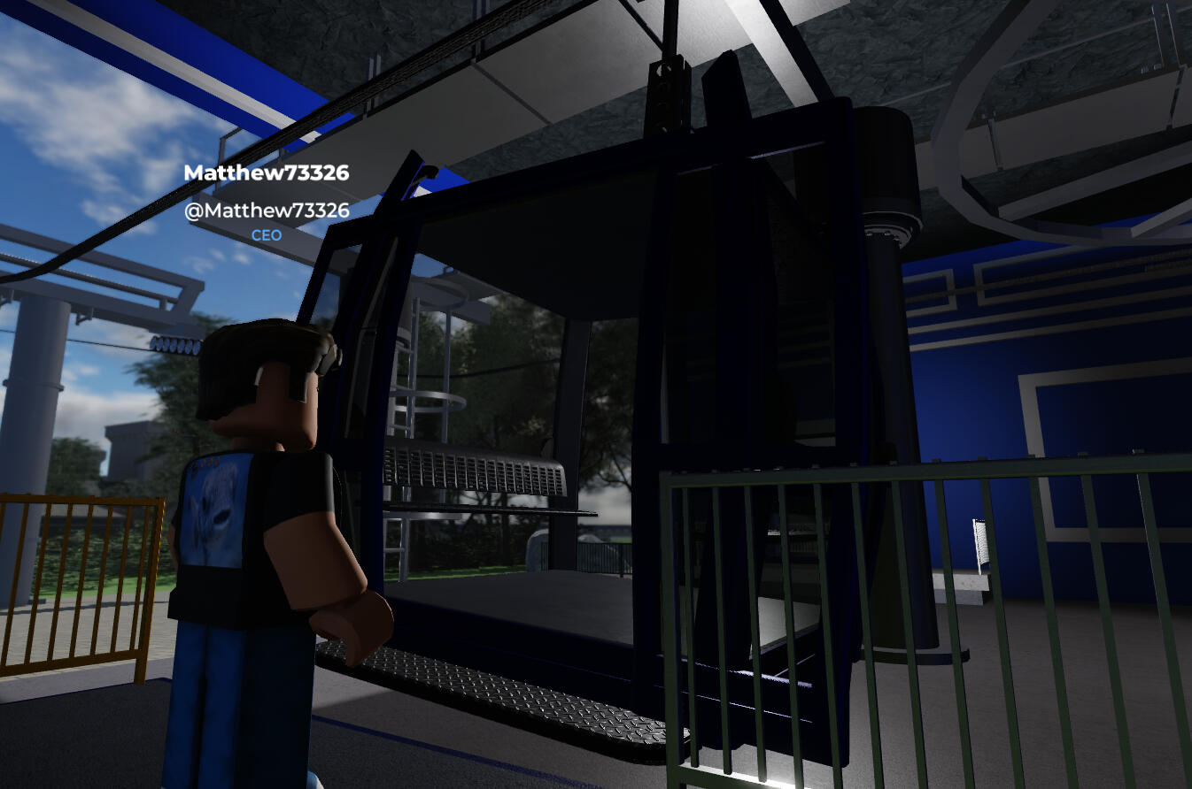 First Test of Skyride Doors